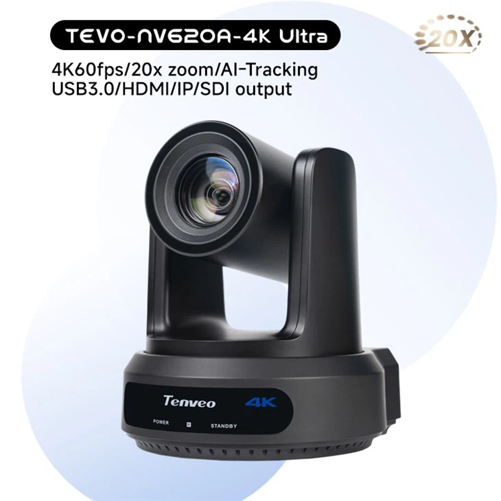 TEVO - NV620A-4K 20X Optisk zoomvideokonferenskamera