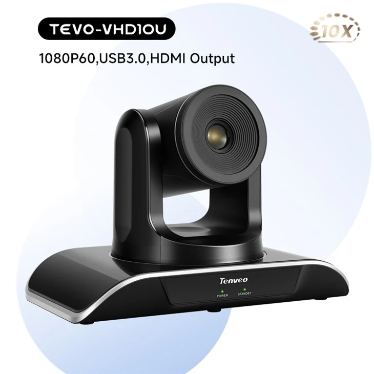 USB2.0 HD 360 graders PTZ -kamera för videokonferensmöte