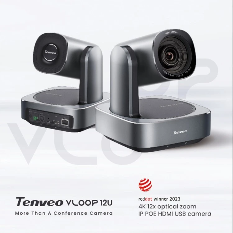 Professional Live Streaming Camera 12x Zoom 4K POE NDI Conference PTZ Camera And IP 4D Joystick Keyboard Controller