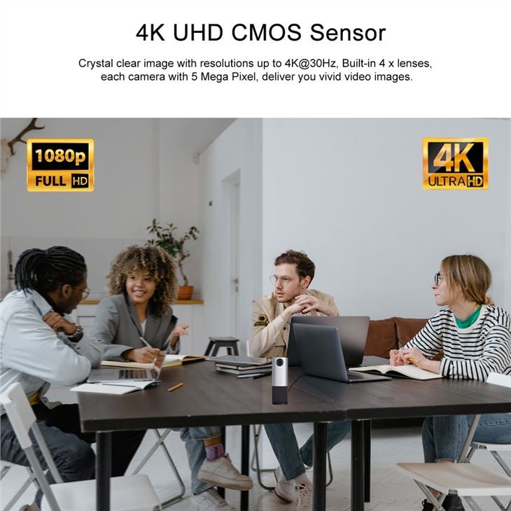 360 Degree Wide Angle Video Conference Camera Smart Capture And Trace
