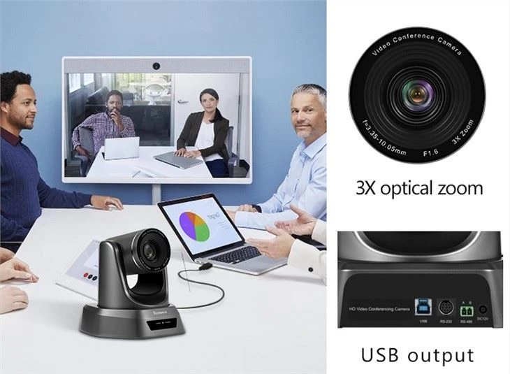 3X USB Video Conference Camera