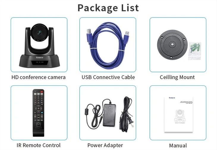 3X USB Video Conference Camera