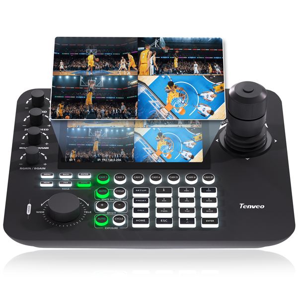 NDI|HX/IP Serial PTZ Camera Joystick Controller With 4-CHANNEL SPLICER suppliers